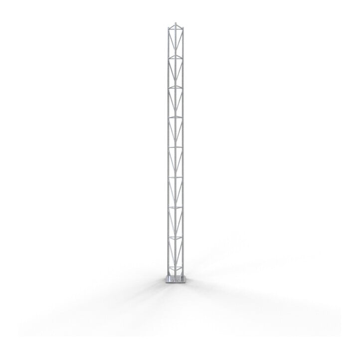 Schake Gitterrohrmast 350, verzinkt, 6 mtr. hoch