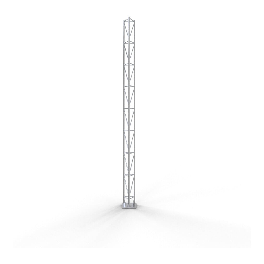 Schake Gitterrohrmast 350, verzinkt, 6 mtr. hoch
