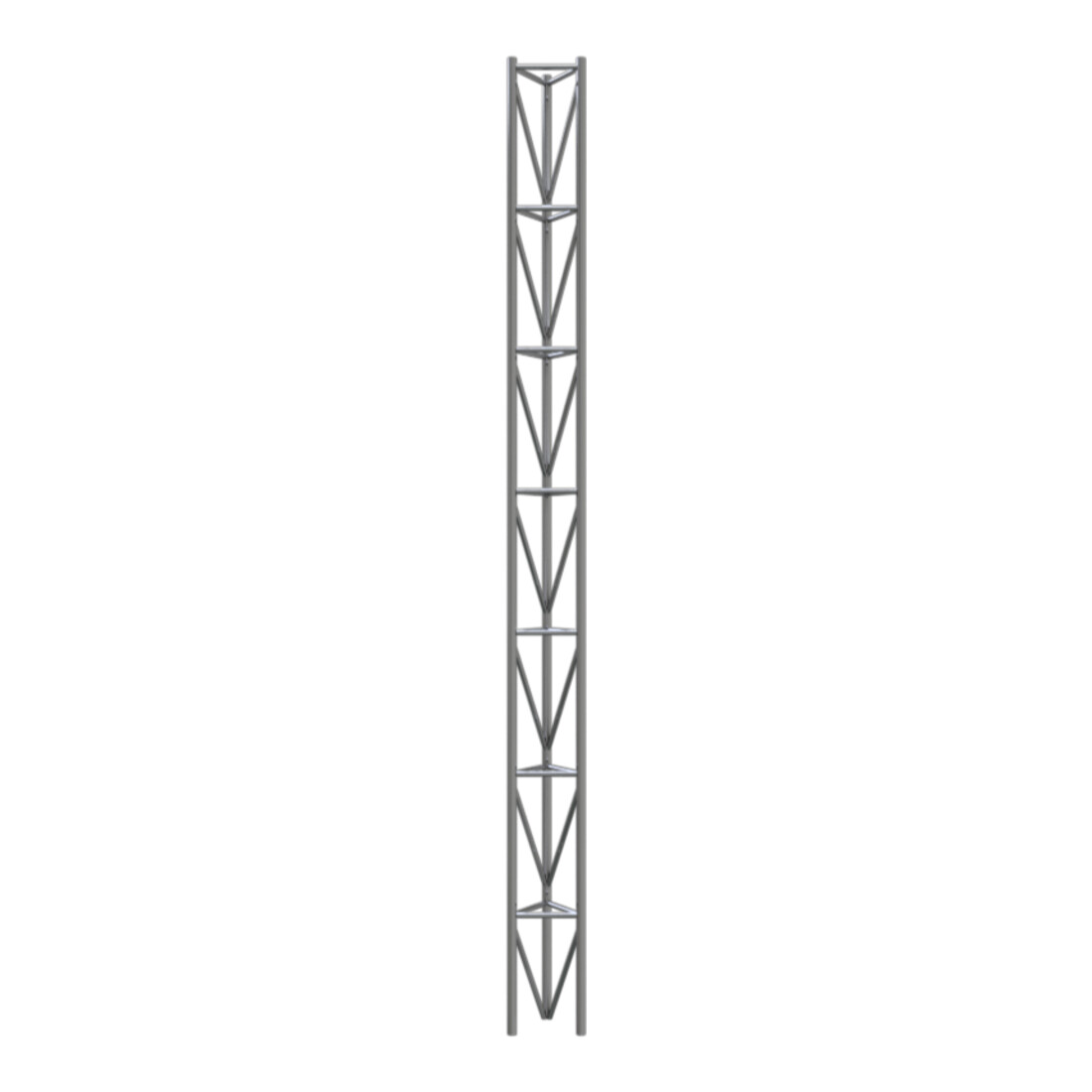 Schake Gitterrohrmast 350, verzinkt, 6 mtr. hoch
