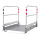 Schake Grabenbrücke aus Aluminium, Breite: 1,00 m, Länge: 1,70m-1