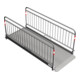 Schake Grabenbrücke „Secure” aus Aluminium, Breite: 1,00 m, Länge: 2,70 m-1