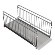 Schake Grabenbrücke „Secure” aus Aluminium, Breite: 1,00 m, Länge: 2,70 m