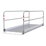 Schake Grabenbrücken aus Aluminium mit Bodenplatte aus Stahl, Breite: 1,00 m, Länge: 3,20 m