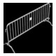Schake Grille de fermeture type D L2500 x H1100 mm galvanisée-1