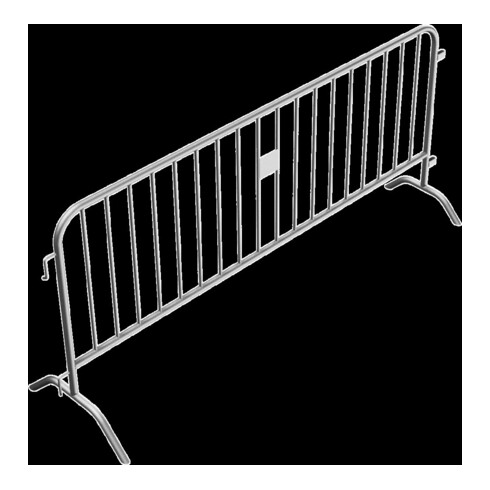Schake Grille de fermeture type D L2500 x H1100 mm galvanisée