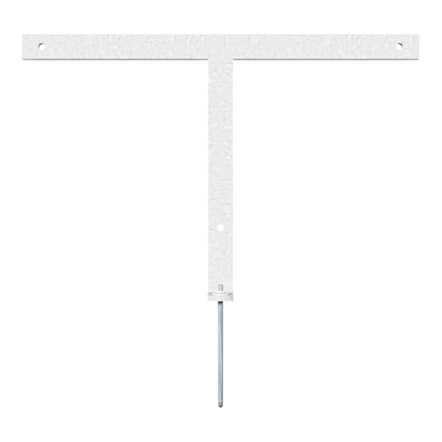 Schake Halterung für Schild Ø 450 mm + Universalbügel für montage an Höhenbegrenzer Querrohr