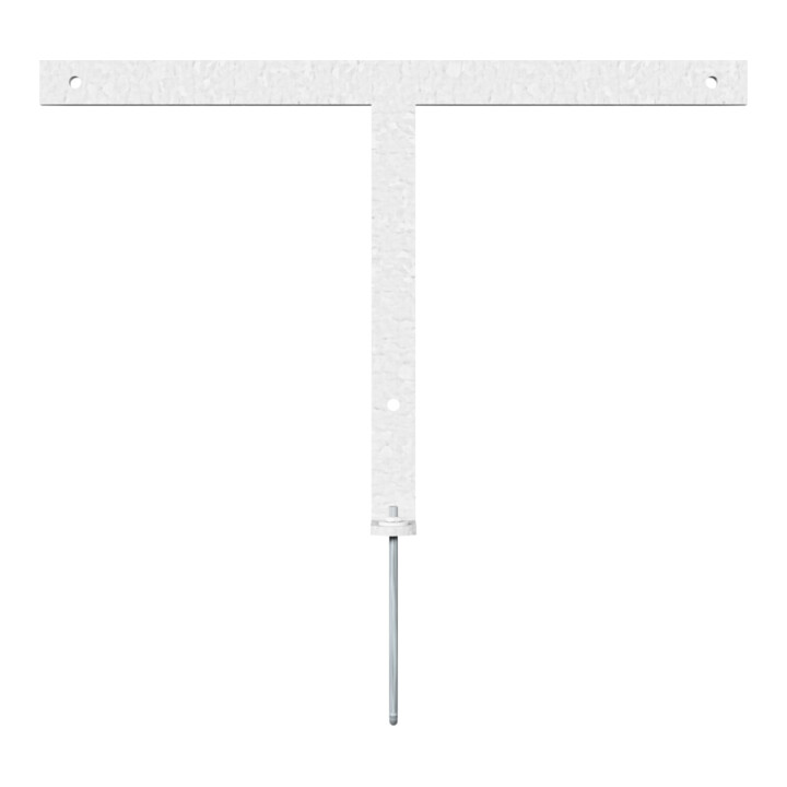 Schake Halterung für Schild Ø 450 mm + Universalbügel für montage an Höhenbegrenzer Querrohr