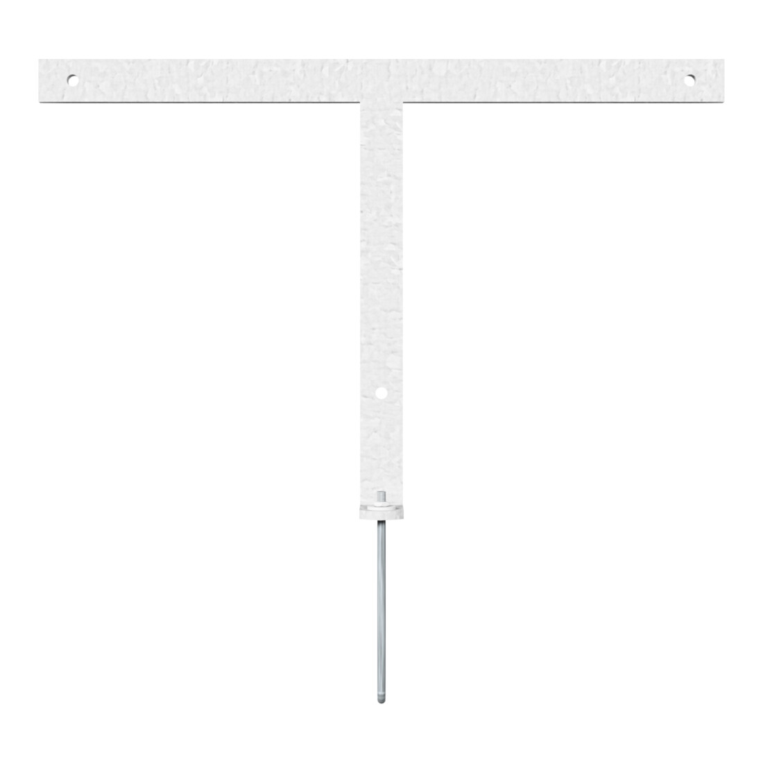 Schake Halterung für Schild Ø 450 mm + Universalbügel für montage an Höhenbegrenzer Querrohr