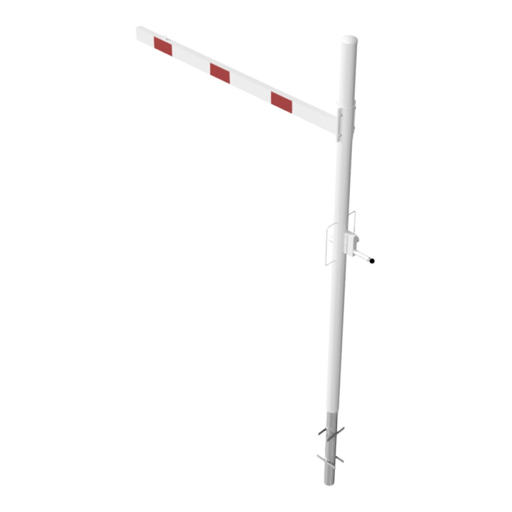 Schake Höhenbegrenzer 2000 mm zum Einbetonieren + Dreikantverschluss, Lichte Weite: 2000 mm