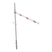 Schake Höhenbegrenzer 2000 mm zum Einbetonieren + Vorhangschloss, Lichte Weite: 2000 mm-5