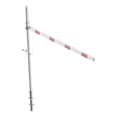 Schake Höhenbegrenzer 2500 mm zum Einbetonieren + Dreikantverschluss, Lichte Weite: 2500 mm