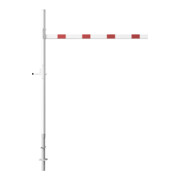 Schake Höhenbegrenzer 2500 mm zum Einbetonieren + Vorhangschloss, Lichte Weite: 2500 mm-2