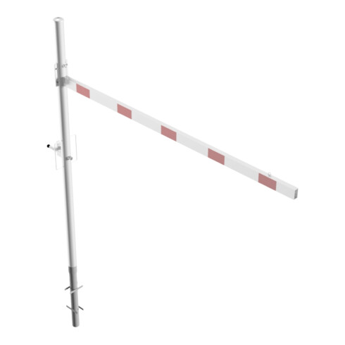 Schake Höhenbegrenzer 3000 mm zum Einbetonieren + Dreikantverschluss, Lichte Weite: 3000 mm