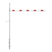 Schake Höhenbegrenzer 3000 mm zum Einbetonieren + Vorhangschloss, Lichte Weite: 3000 mm-2