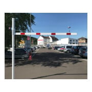 Schake Höhenbegrenzer 3000 mm zum Einbetonieren + Vorhangschloss, Lichte Weite: 3000 mm-2