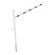 Schake Höhenbegrenzer 3000 mm zum Einbetonieren + Vorhangschloss, Lichte Weite: 3000 mm-4