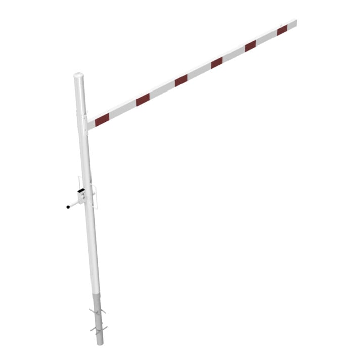 Schake Höhenbegrenzer 3500 mm zum Einbetonieren + Dreikantverschluss, Lichte Weite: 3500 mm