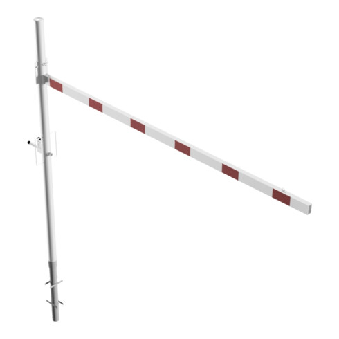 Schake Höhenbegrenzer 3500 mm zum Einbetonieren + Profilzylinderschloss, Lichte Weite: 3500 mm