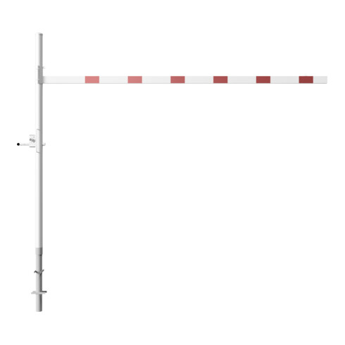 Schake Höhenbegrenzer 4000 mm zum Einbetonieren + Dreikantverschluss, Lichte Weite: 4000 mm