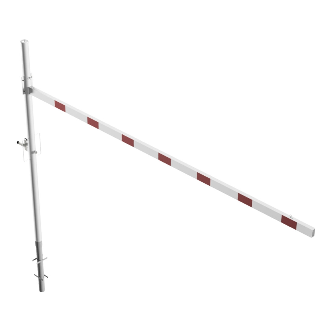 Schake Höhenbegrenzer 4500 mm zum Einbetonieren + Dreikantverschluss, Lichte Weite: 4500 mm