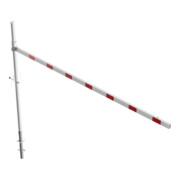 Schake Höhenbegrenzer 4500 mm zum Einbetonieren + Vorhangschloss, Lichte Weite: 4500 mm-5