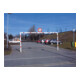 Schake Höhenbegrenzer 70x70mm, schwenkbar, zum Einbetonieren, 2,00m Gesamtbreite: 3,00m, weiß / rot-2