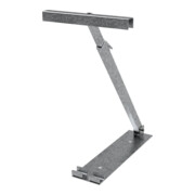 Schake Holzbauzaunständer, Aufbauhöhe 0,80 m - 1,30 m-4