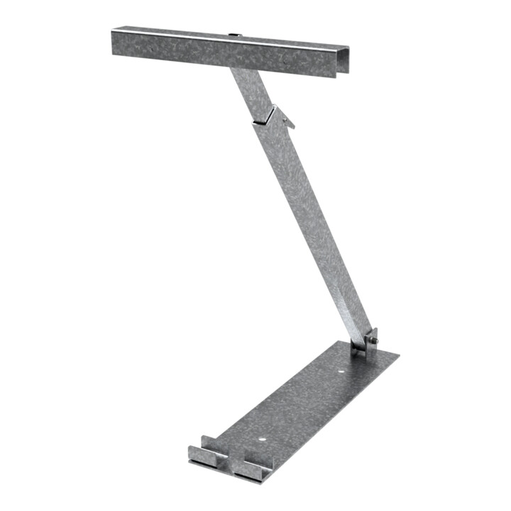 Schake Holzbauzaunständer, Aufbauhöhe 0,80 m - 1,30 m
