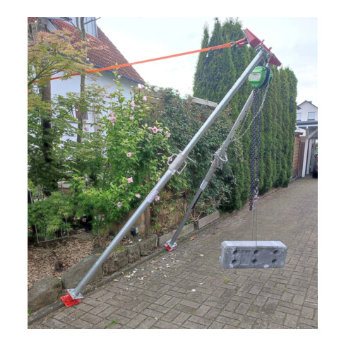 Schake Kettengehänge 2-strang, Breite: 10 mm Länge: 2 m