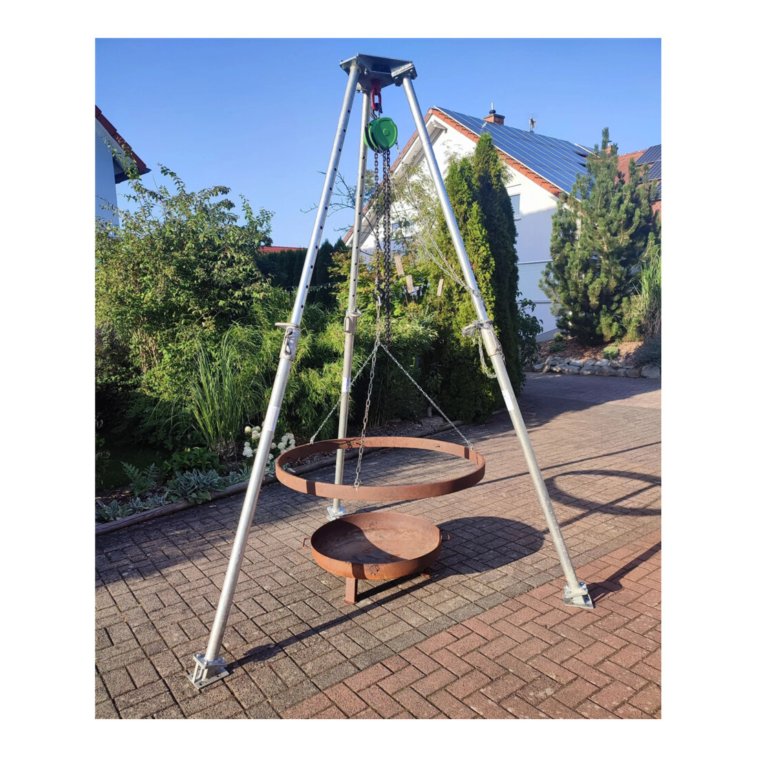 Schake Kettengehänge 2-strang, Breite: 8 mm Länge: 2 m