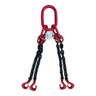 Schake Kettengehänge 4-strang, Breite 10 mm, Länge 2 m