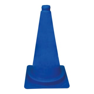 Schake Leitkegel tagesleuchtend, blau, Höhe: 320 mm