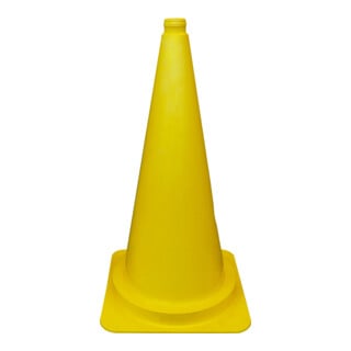 Schake Leitkegel tagesleuchtend, gelb, Höhe: 320 mm