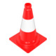 Schake Leitkegel tagesleuchtend, rot / weiß, Höhe: 320 mm-1