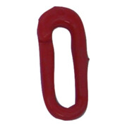 Schake Maillon de connexion rouge, plastique 6 mm