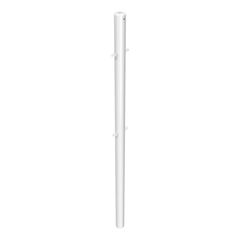 Schake Mittelpfosten Stahlrohr Ø 60mm + 4 Verbindungslaschen Länge 1500mm, beschichtet