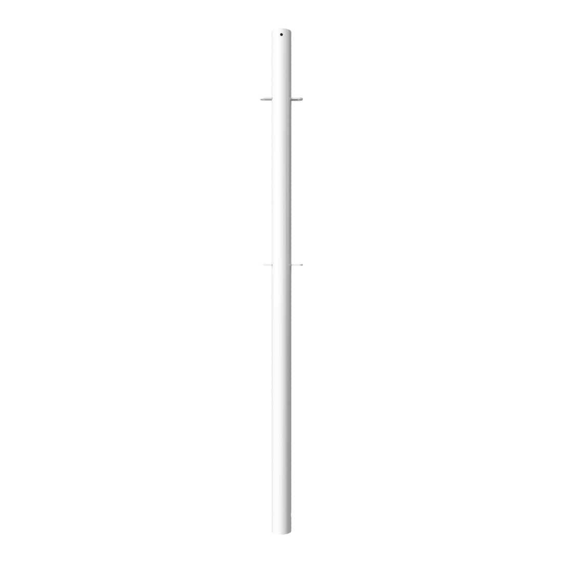 Schake Mittelpfosten Stahlrohr Ø 60mm + 4 Verbindungslaschen Länge 1500mm, beschichtet