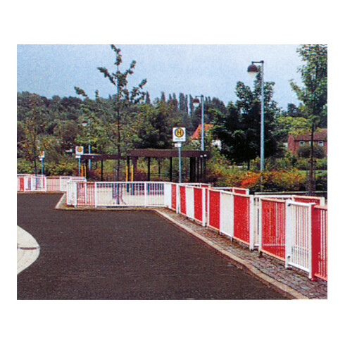 Schake Mittelpfosten weiß, beschichtet