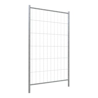 Schake Mobil-Bauzaun Ausgleichselement Profi H2,00xL1,20m, Ausgleichselement ohne Haken und Ösen, Breite 1,20 m, Höhe 2,00 m