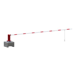 Schake Mobile Handschranke, Weite 7000 mm, Dreikantverschluss