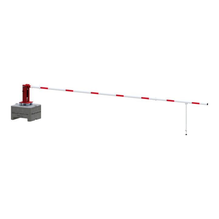 Schake Mobile Handschranke, Weite 7000 mm, Dreikantverschluss und Profilzylinderschloss