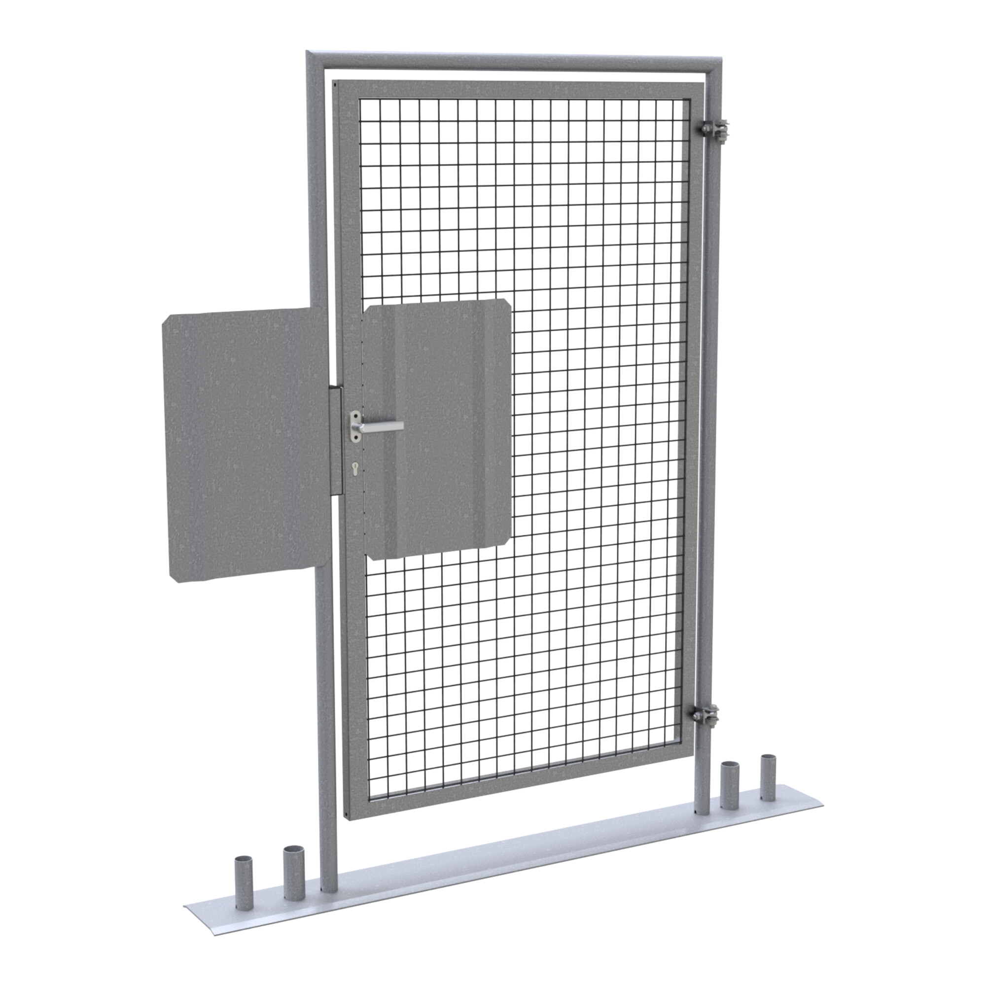 Schake Mobilzaun Fluchttür Panikfunktion D