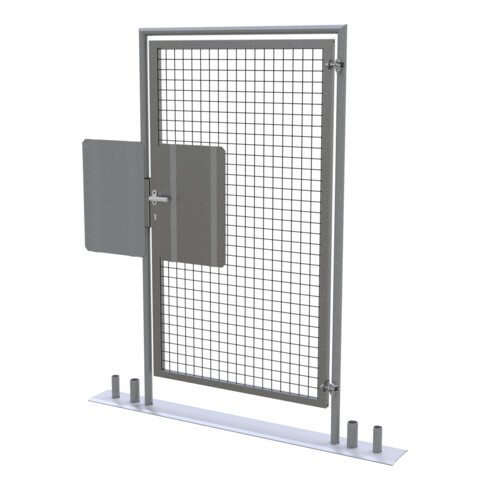 Schake Mobilzaun Fluchttür Panikfunktion D