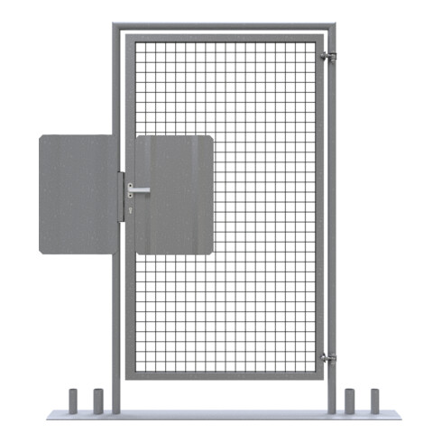 Schake Mobilzaun Fluchttür Panikfunktion D
