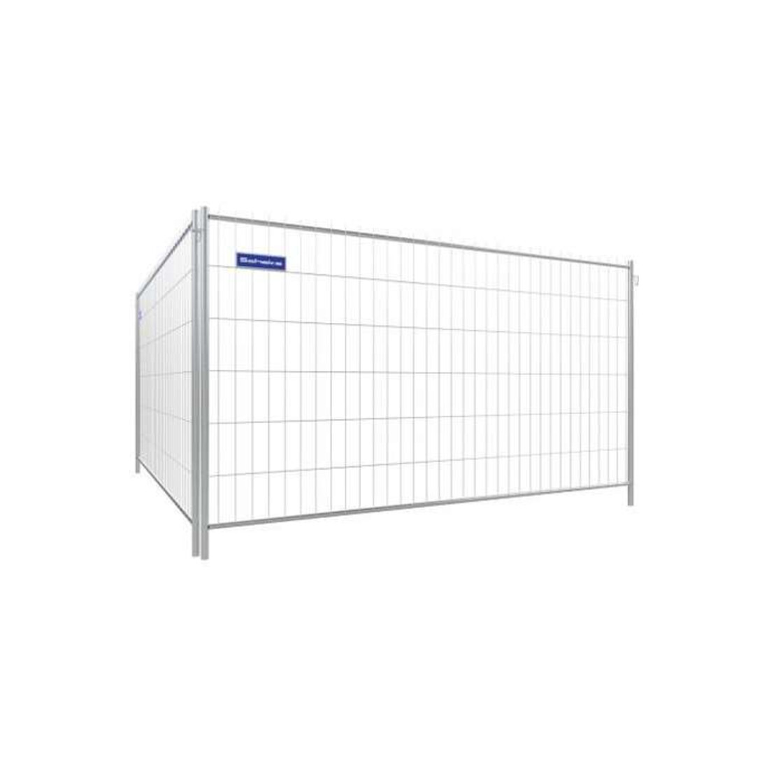 Schake Mobilzaun „Standard”, Höhe: 1,20 m, Element mit Haken und Ösen Breite: 3,50 m