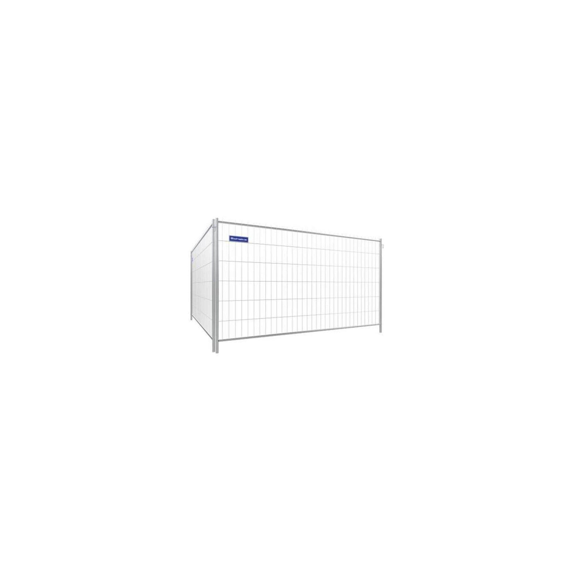 Schake Mobilzaun „Standard”, Höhe: 2,00 m, Element mit Haken und Ösen Breite: 3,50 m