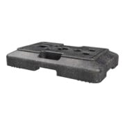 Schake Multifußplatte 20kg mit zusätzlich 2 x gekreuzte 80 x 40 mm Einstecktasche-5