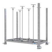 Schake Palette für Leitkegel, verzinkt