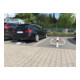 Schake Parkplatzsperre Typ 4709UZ, umlegbar + Profilzylinder, 70x70mm + seitlichen Rohrbügeln feuerverzinkt-4