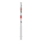 Schake Parkplatzsperre Typ 471F, 70x70mm, herausnehmbar + Dreikantverschluß, Breite 800mm, Höhe Überflur 900mm, + Bodenhülse.-4
